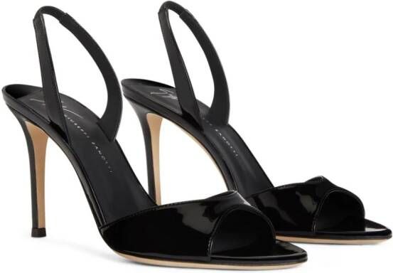 Giuseppe Zanotti Lilibeth 90mm slingback sandals Black