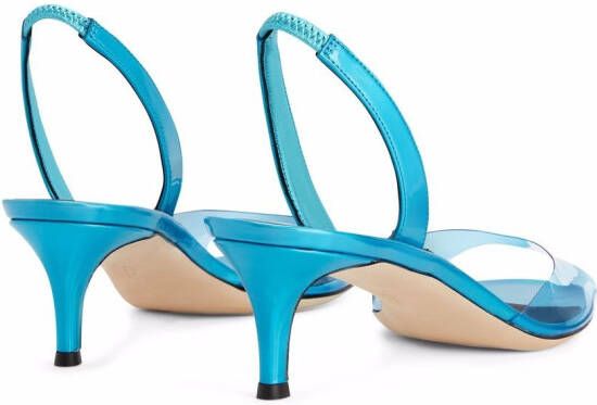 Giuseppe Zanotti Lilibeth Plexy sandals Blue