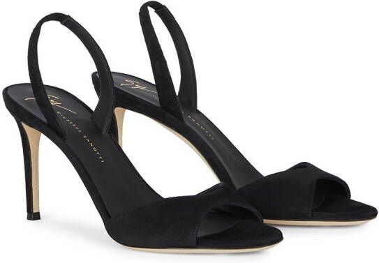 Giuseppe Zanotti Lilibeth slingback stiletto sandals Black