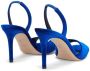 Giuseppe Zanotti Lilibeth velvet sling-back sandals Blue - Thumbnail 3