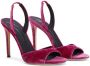 Giuseppe Zanotti Lilibeth velvet sling-back sandals Pink - Thumbnail 2