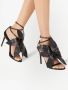 Giuseppe Zanotti Lilium floral-embellished stiletto sandals Black - Thumbnail 5