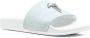 Giuseppe Zanotti logo open-toe slides Blue - Thumbnail 2