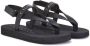 Giuseppe Zanotti logo-print thong-strap sandals Black - Thumbnail 2