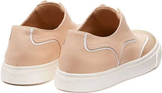 Giuseppe Zanotti Lord laceless low-top sneakers Pink
