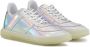 Giuseppe Zanotti low top holographic-effect sneakers White - Thumbnail 2