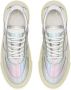 Giuseppe Zanotti low top holographic-effect sneakers White - Thumbnail 4