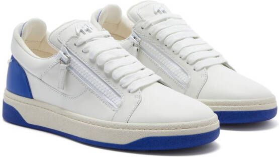 Giuseppe Zanotti low-top leather sneakers White