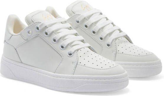 Giuseppe Zanotti low-top perforated sneakers White