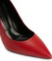 Giuseppe Zanotti Lucrezia point-toe leather pumps Red - Thumbnail 4