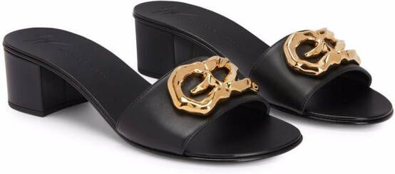 Giuseppe Zanotti Lyra Zali embellished sandals Black