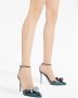 Giuseppe Zanotti Mahrtina 105mm leather sandals Green - Thumbnail 5