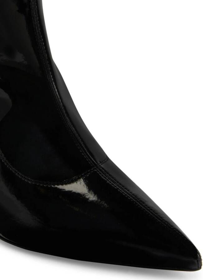 Giuseppe Zanotti Makanzie patent-leather boots Black