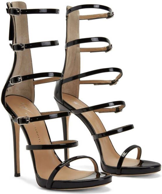 Giuseppe Zanotti Margaret multi-strap sandals Black