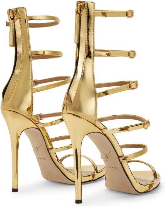 Giuseppe Zanotti Margaret multi-strap sandals Gold