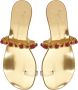 Giuseppe Zanotti Marguerithe bead-embellished sandals Gold - Thumbnail 4