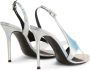Giuseppe Zanotti Marthine 105mm slingback sandals Silver - Thumbnail 3
