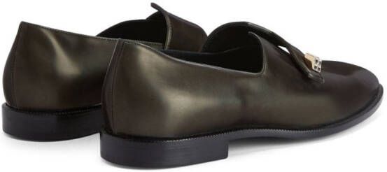 Giuseppe Zanotti Marty leather loafers Black