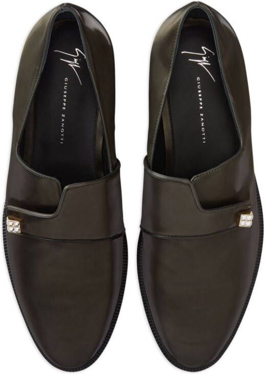 Giuseppe Zanotti Marty leather loafers Black