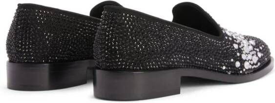 Giuseppe Zanotti Matildha leather loafers Black