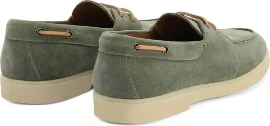 Giuseppe Zanotti Maui String suede loafers Green