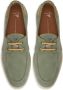 Giuseppe Zanotti Maui String suede loafers Green - Thumbnail 4