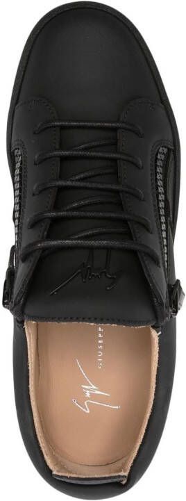 Giuseppe Zanotti May London leather sneakers Black