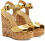 Giuseppe Zanotti Maylinin 130mm platform sandals Gold - Thumbnail 2