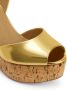 Giuseppe Zanotti Maylinin 130mm platform sandals Gold - Thumbnail 4