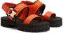 Giuseppe Zanotti Mederic buckled leather sandals Orange - Thumbnail 2