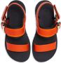 Giuseppe Zanotti Mederic buckled leather sandals Orange - Thumbnail 4