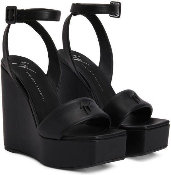 Giuseppe Zanotti Meissa 130mm platform sandals Black