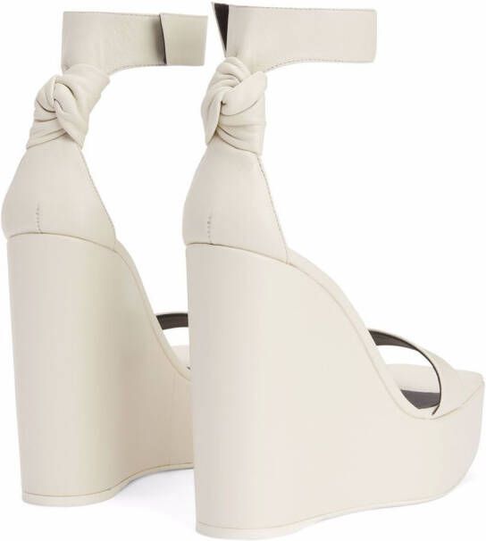 Giuseppe Zanotti Meissa knot-detail sandals White