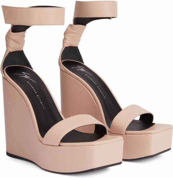 Giuseppe Zanotti Meissa Know wedge sandals Pink