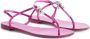 Giuseppe Zanotti Melissie thong leather sandals Pink - Thumbnail 2