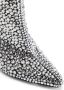 Giuseppe Zanotti Merissa Sparkle 105mm boots Silver - Thumbnail 4