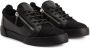 Giuseppe Zanotti mesh panels low top sneakers Black - Thumbnail 2