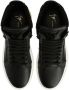 Giuseppe Zanotti metallic-detail high-top sneakers Black - Thumbnail 4