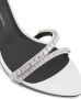 Giuseppe Zanotti metallic-effect high heel sandals White - Thumbnail 4