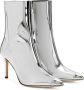 Giuseppe Zanotti Mirea 85mm leather boots Silver - Thumbnail 2