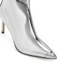 Giuseppe Zanotti Mirea 85mm leather boots Silver - Thumbnail 3