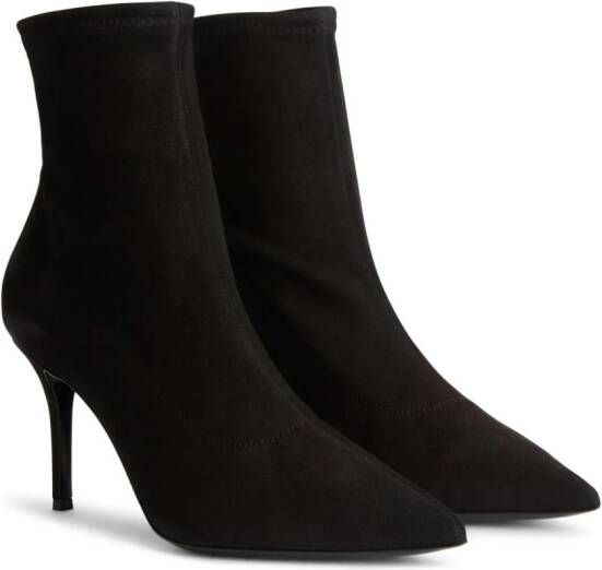 Giuseppe Zanotti Mirea 90mm leather boots Black