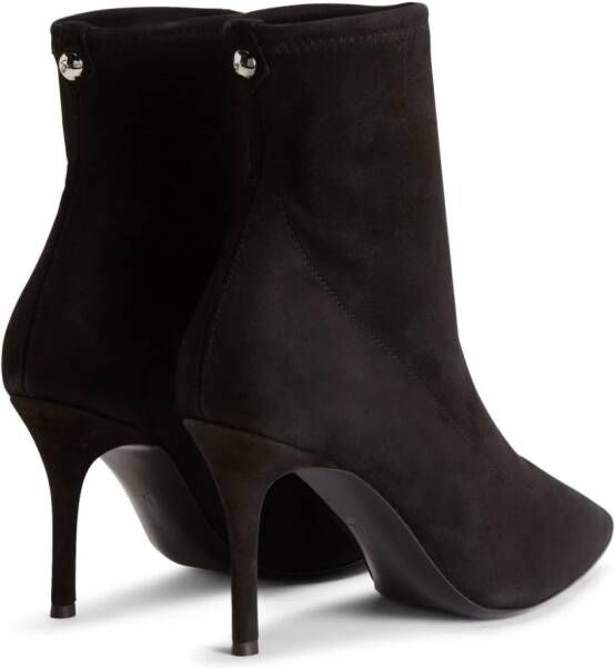 Giuseppe Zanotti Mirea 90mm leather boots Black