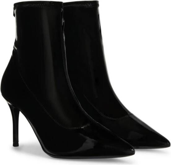 Giuseppe Zanotti Mirea 90mm pointed-toe boots Black