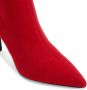 Giuseppe Zanotti Mirea 90mm pointed-toe boots Red - Thumbnail 4