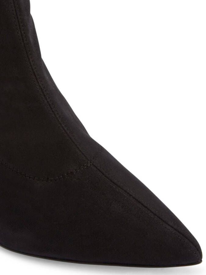 Giuseppe Zanotti Mirea 90mm suede ankle boots Black