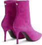 Giuseppe Zanotti Mirea 90mm suede ankle boots Purple - Thumbnail 3