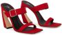 Giuseppe Zanotti Musa suede sandals Red - Thumbnail 2
