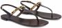 Giuseppe Zanotti Musicaa monogram-chain sandals Black - Thumbnail 2