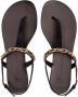 Giuseppe Zanotti Musicaa monogram-chain sandals Black - Thumbnail 4